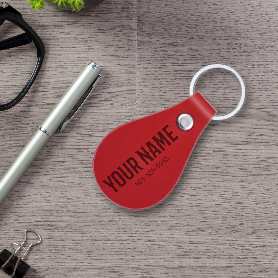 Personalized key fob. Perfect gift for vacation.