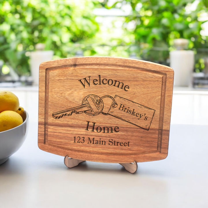 Realtor Closing Gift - Personalized Cutting Board