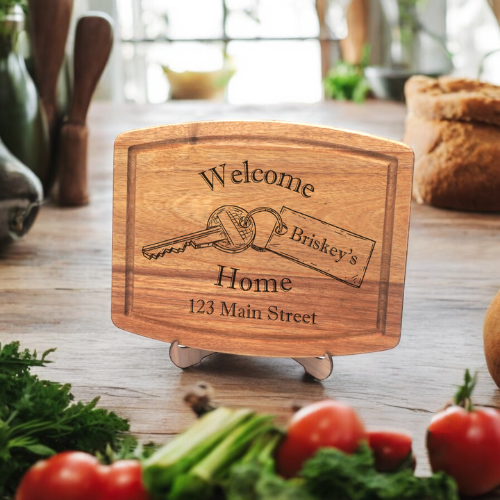 Realtor Closing Gift - Personalized Cutting Board